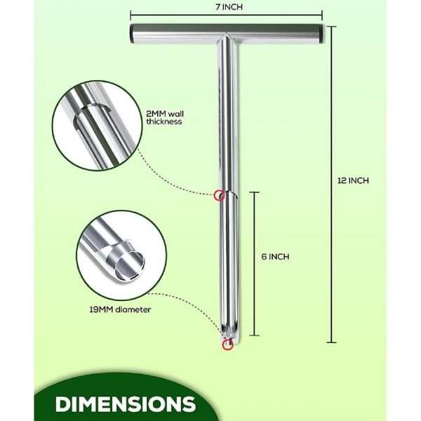 Barreno, Sonda De Muestra De Suelo De 12 Pulgadas - Imagen 3