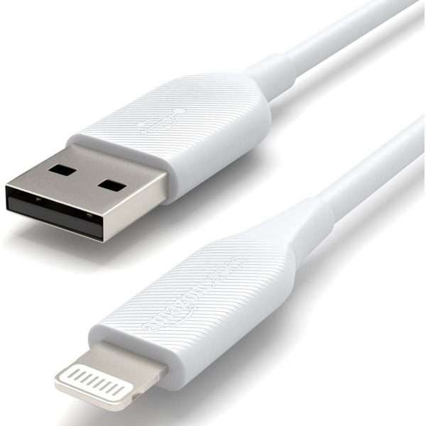 Cable Amazon Basics Usb-a A Lightning Para iPhone 1,8 Mt - Imagen 3