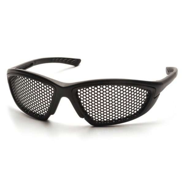 Gafas De Seguridad Pyramex Lente De Malla De Alambre Negra - Imagen 2
