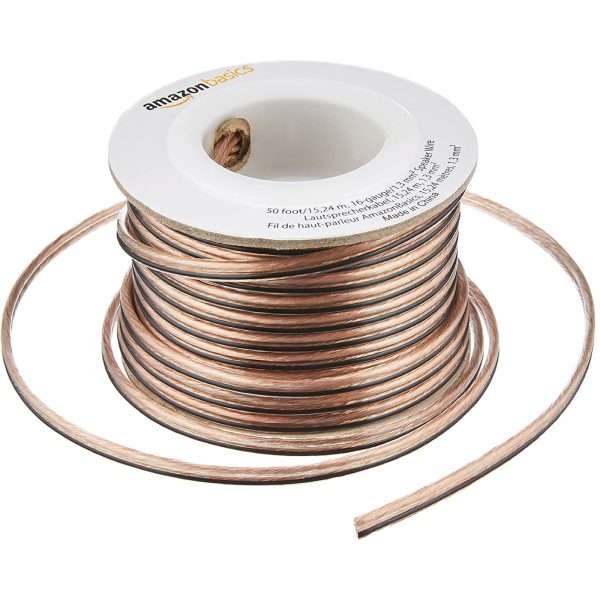 Cable De Altavoz Amazon Basics Calibre 16, 15 Metros - Imagen 4