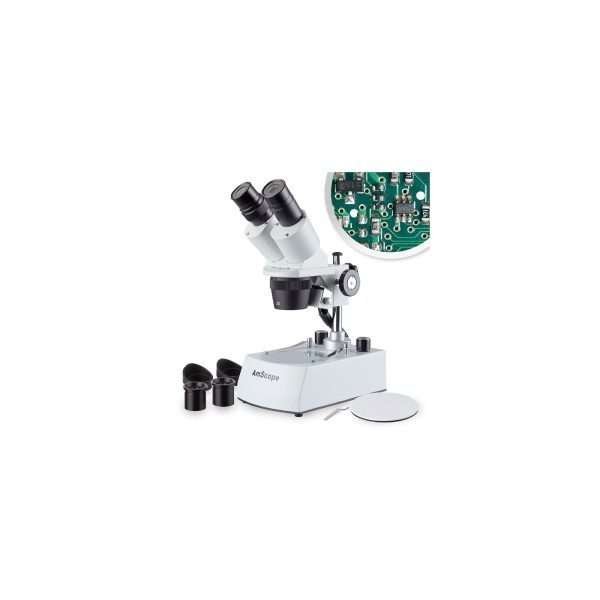 Microscopio Estéreo Binocular Amscope Se306r-pz-led