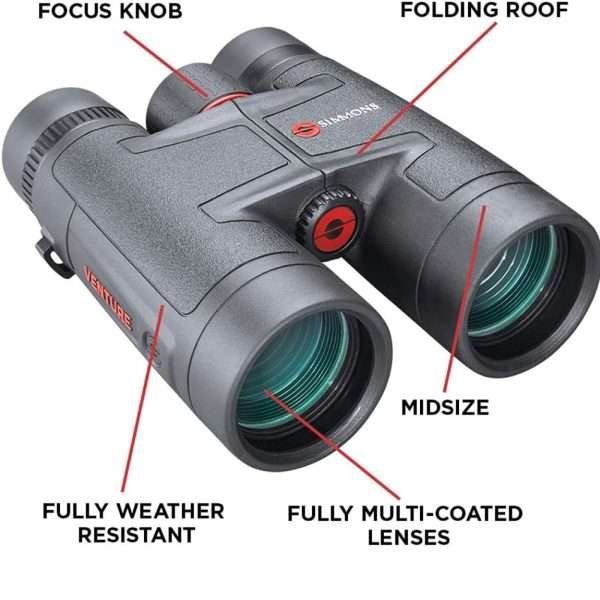Binoculares Simmons Venture 8x42 - Imagen 4