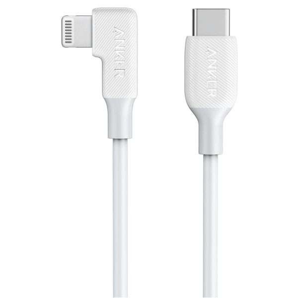Cable Anker Cable Lightning USB-C a 90 grados (3 pies) - Imagen 2