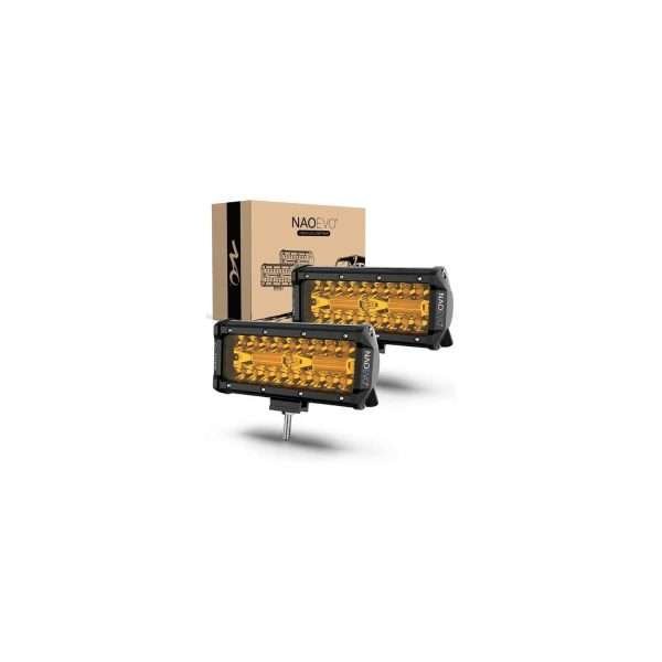 Luz LED Todoterreno Para Automovil 240W / Ambar
