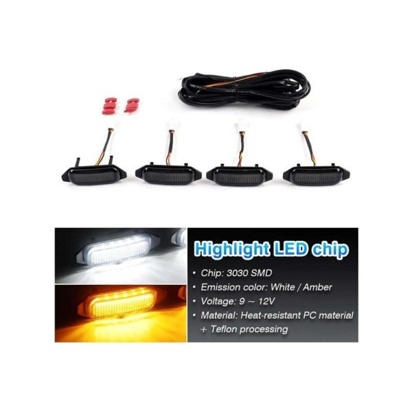 Luces Led De Rejilla De Ajuste Personalizado Toyota Rav4 - Imagen 2
