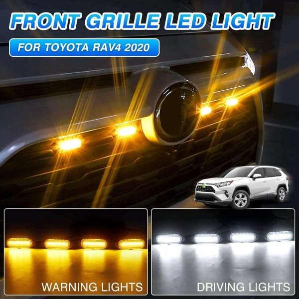 Luces Led De Rejilla De Ajuste Personalizado Toyota Rav4 - Imagen 6