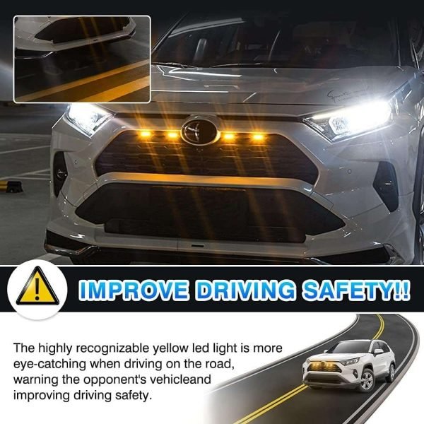 Luces Led De Rejilla De Ajuste Personalizado Toyota Rav4 - Imagen 5