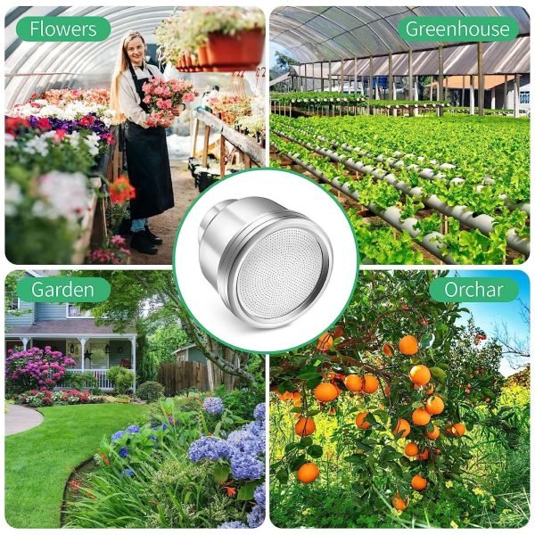 Poma Vivero Jardinería Para Riego De En Aluminio 2000 Huecos - Imagen 6