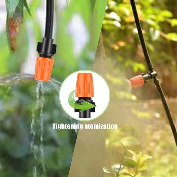 kit de riego automático para invernadero 164 pies 200 piezas - Imagen 6
