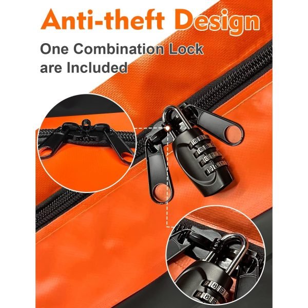 Portaequipaje/bolsa impermeable para techo de carro 595 Litros - Fivklemnz - Imagen 6