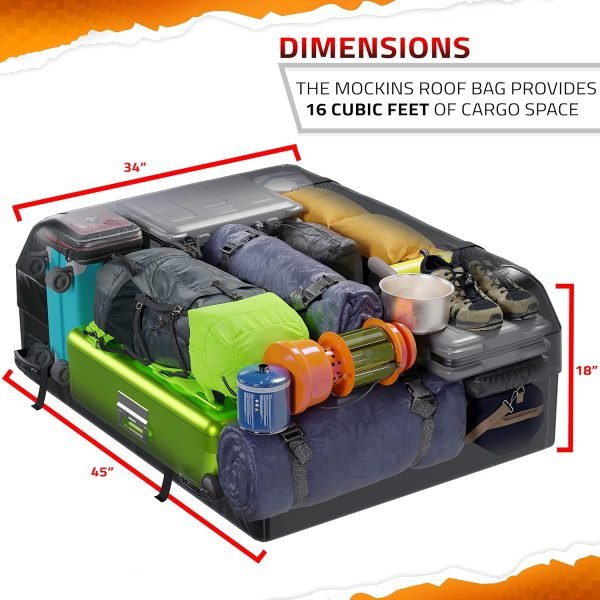 Portaequipaje/Bolsa Impermeable Para Vehículos - Mockins - Imagen 10