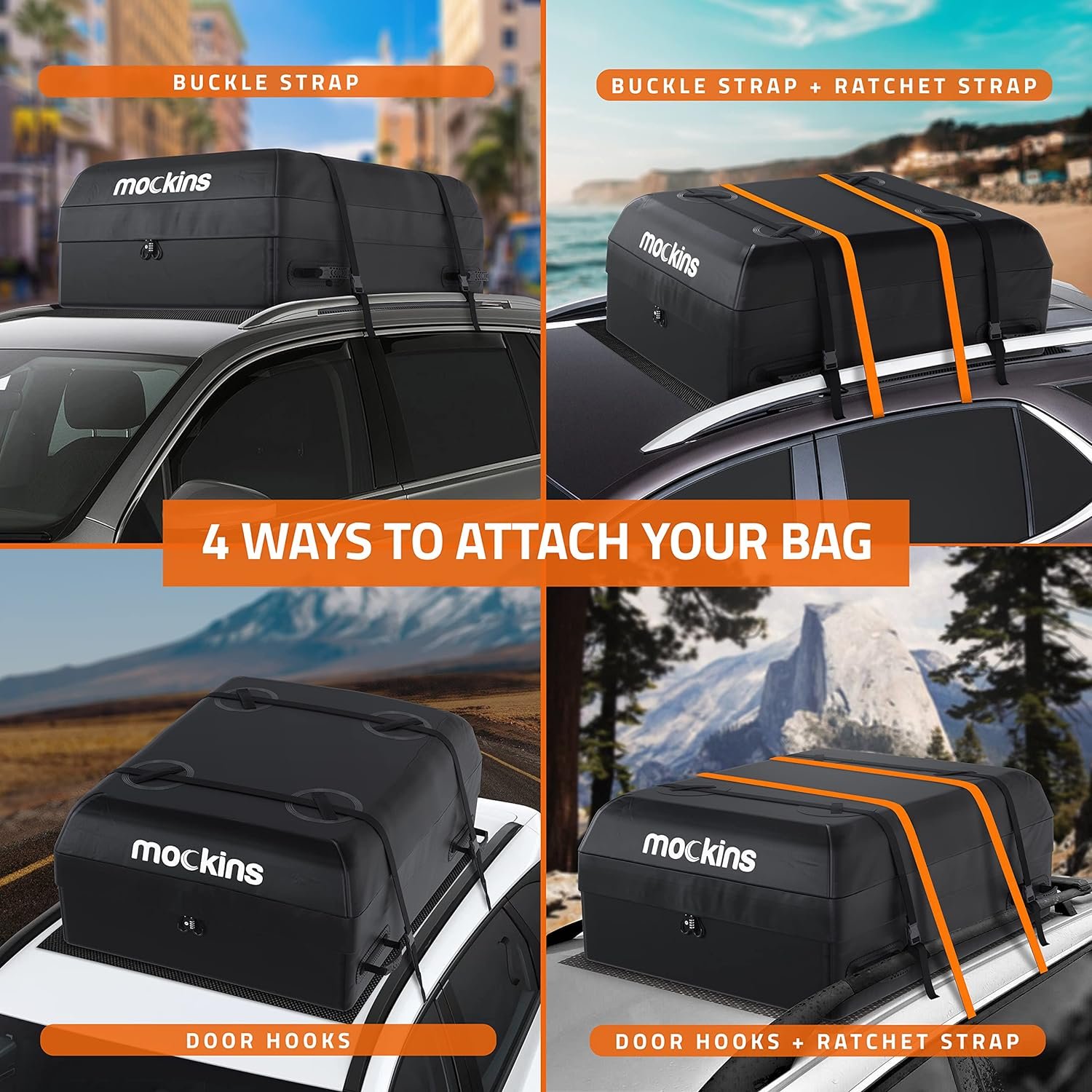 Portaequipaje/Bolsa Impermeable Para Vehículos - Mockins - Imagen 9