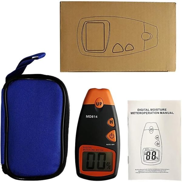 Medidor De Humedad De Madera Digital De 814 Md - Amtast - Imagen 4