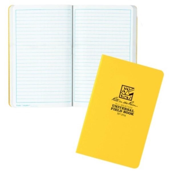 Cuaderno Rite in the Rain Field-Flex, universal, amarillo, 4-5/8" x 7-1/4" - Imagen 2