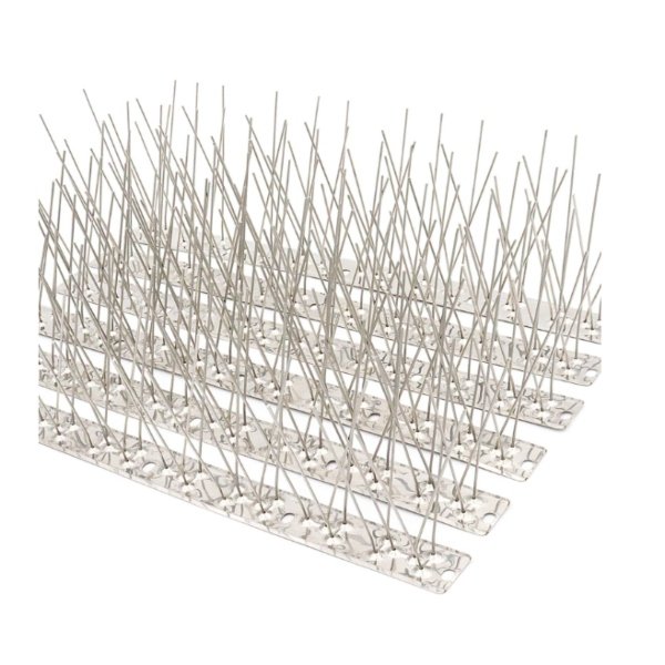 Juego De Púas Acero Inoxidable Anti-aves 10 Pies x10 Und - Imagen 2