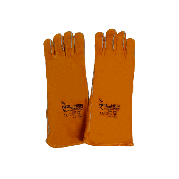 Guantes Para Manejo de Fauna Zellner Naranjas