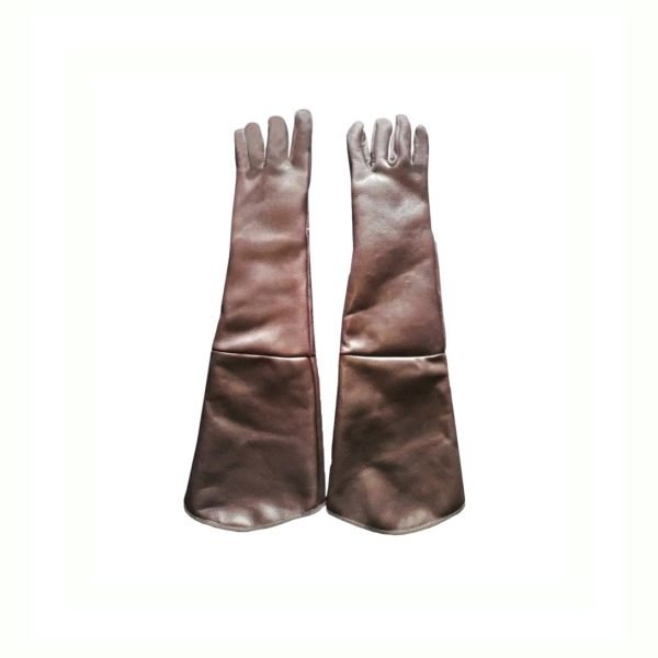 Guantes Para Manipulación de Serpientes En Cuero - Imagen 3