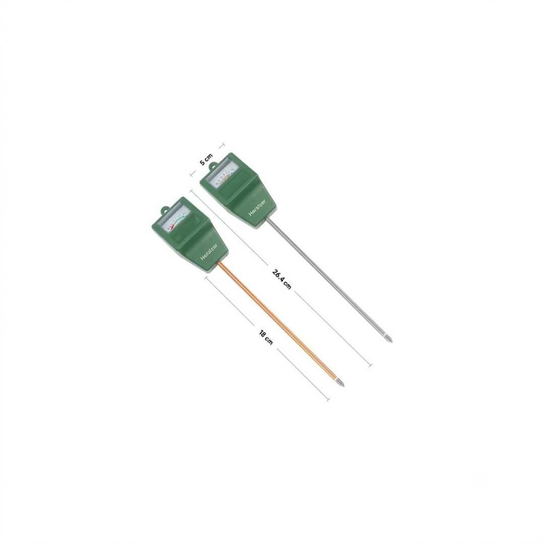 Medidor de humedad y pH 3 en 1 para el suelo – Kensizer