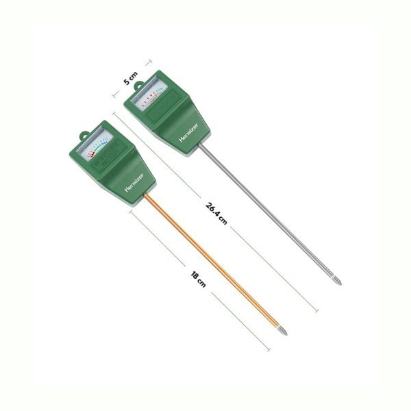 Medidor de humedad y pH 3 en 1 para el suelo - Kensizer - Imagen 2