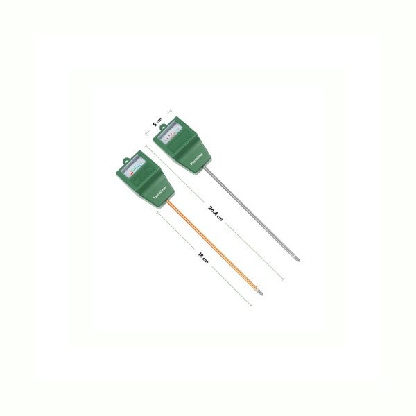 Medidor de humedad y pH 3 en 1 para el suelo – Kensizer