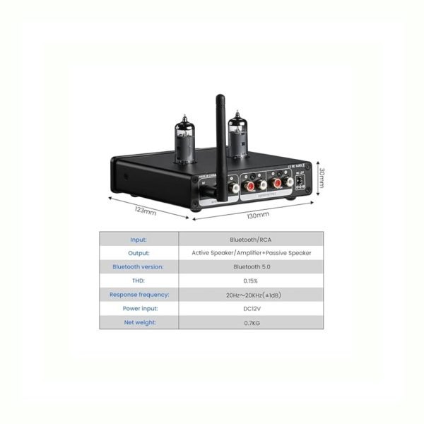 Preamplificador De Tubo AIYIMA T2 6K4 - Imagen 5