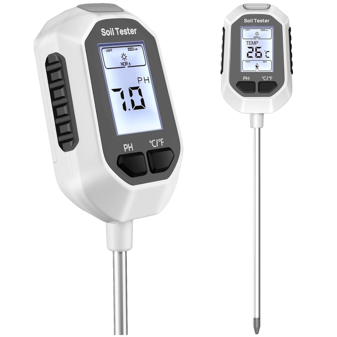 Medidor Digital De Suelo 4 En 1