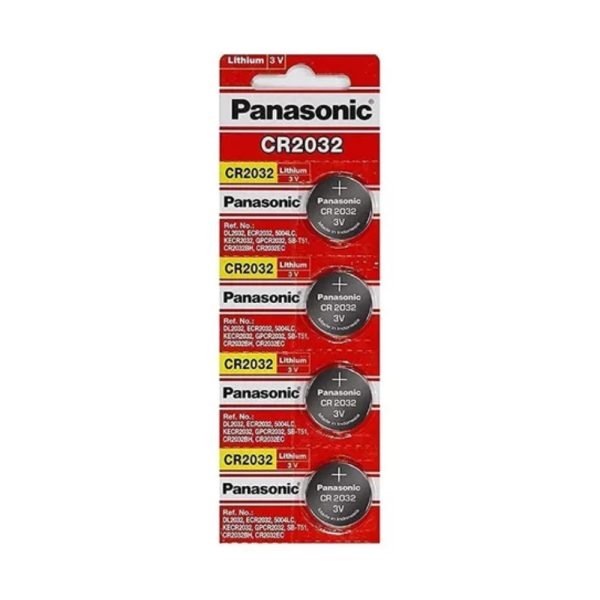 Pilas Batería CR2032 De Litio 3 Voltios x 5und - Panasonic - Imagen 2