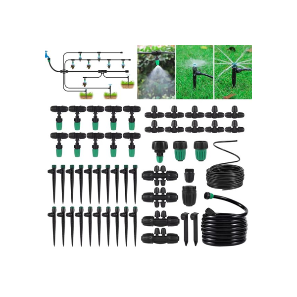 Kit De Riego de Jardín Por Goteo a Prueba De Fugas