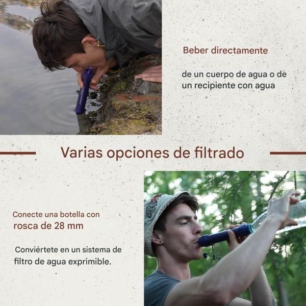 Filtro Purificador De Agua Portátil - Imagen 2