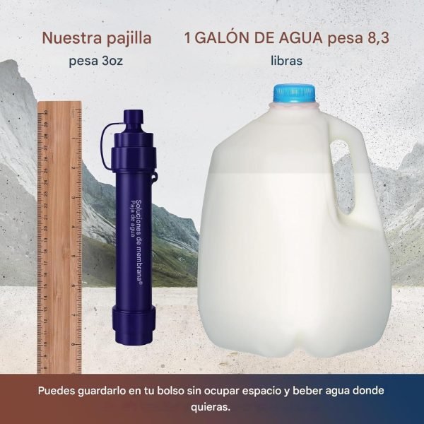 Filtro Purificador De Agua Portátil - Imagen 5