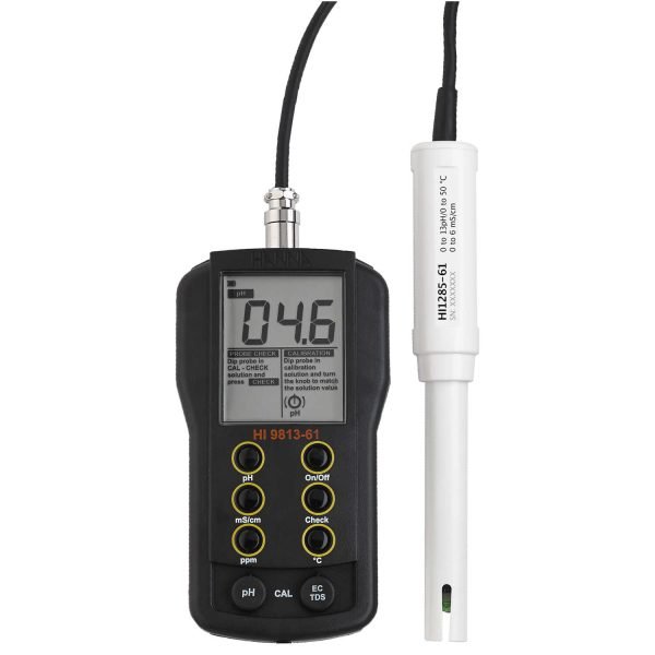 Medidor Portátil Impermeable De PH/CE/TDS/Temperatura con CAL CHECK™ - Imagen 2
