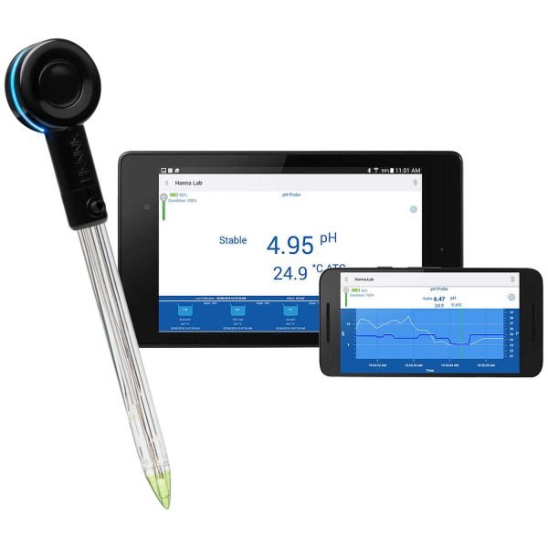 Medidor De PH De Suelo Inalámbrico Bluetooth HALO 2 - Imagen 4