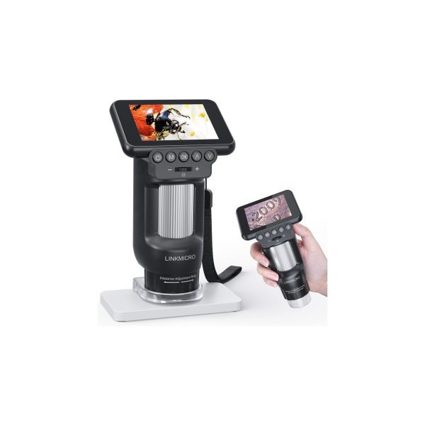 Microscopio Para Niños Portátil Con Pantalla LCD ó Lupa de Monedas USB