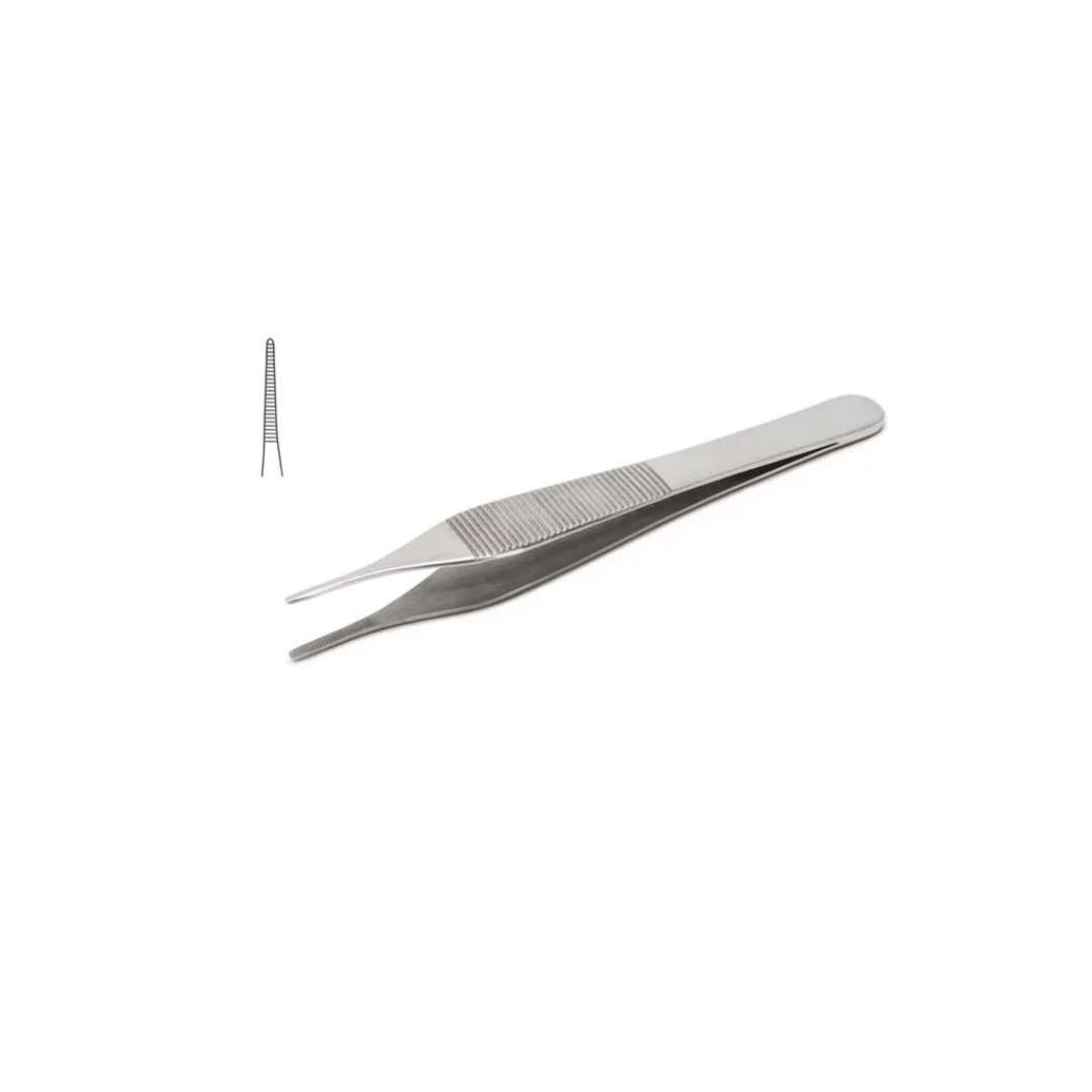 Pinza Fina Estriada 12 cm Entomología
