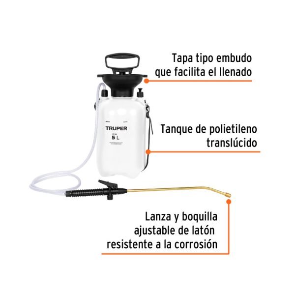 Fumigadora Truper Profesional 5 Lt - Imagen 3