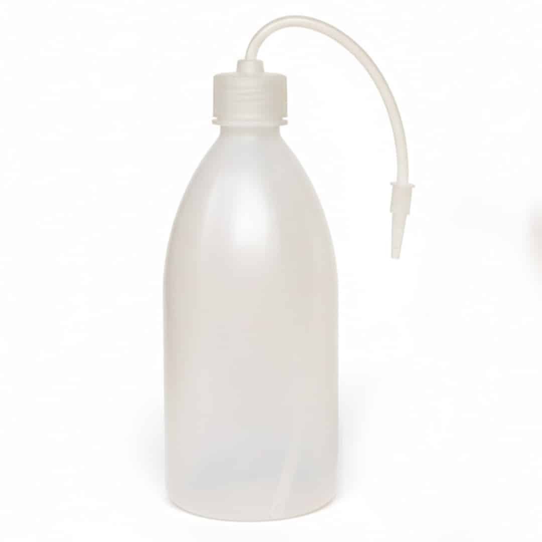 Frasco lavador dispensador de laboratorio 500 ml
