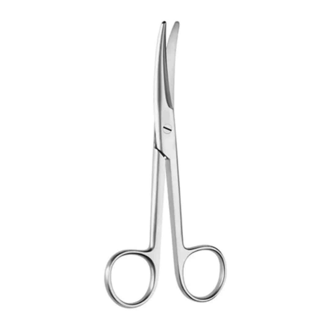 Las tijeras Mayo curvas de 17 cm ofrecen cortes precisos y controlados en procedimientos clínicos y de laboratorio. Su diseño curvo facilita el acceso a áreas difíciles y mejora la maniobrabilidad durante el uso. Recomendadas para cirugía general, veterinaria y entornos educativos.