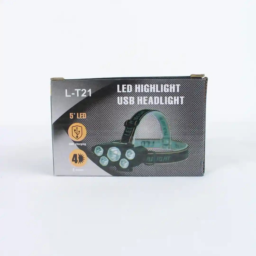 Linterna minera recargable LED LT21 de alta potencia con batería integrada y larga autonomía para minería, rescate y trabajo industrial.
