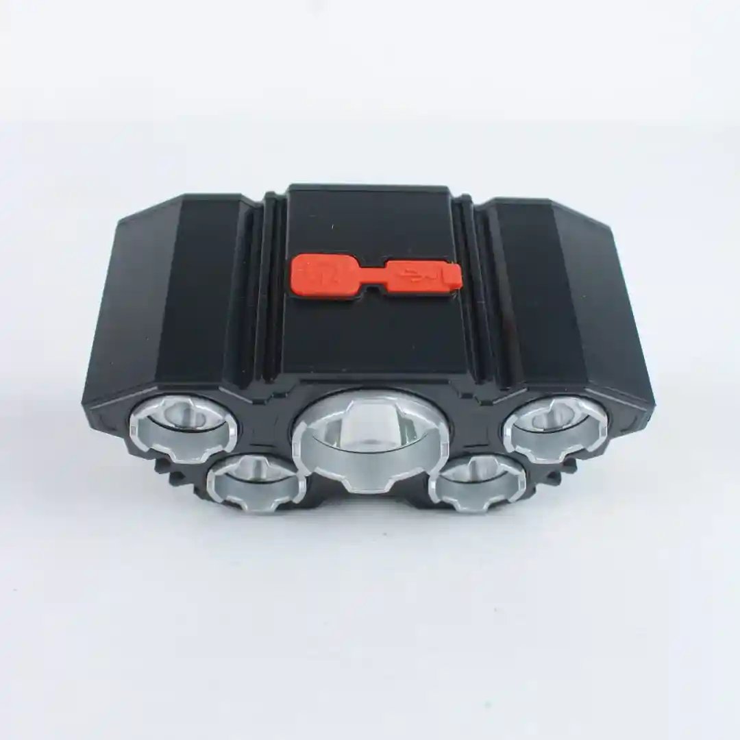 Linterna minera recargable LED LT21 de alta potencia con batería integrada y larga autonomía para minería, rescate y trabajo industrial.