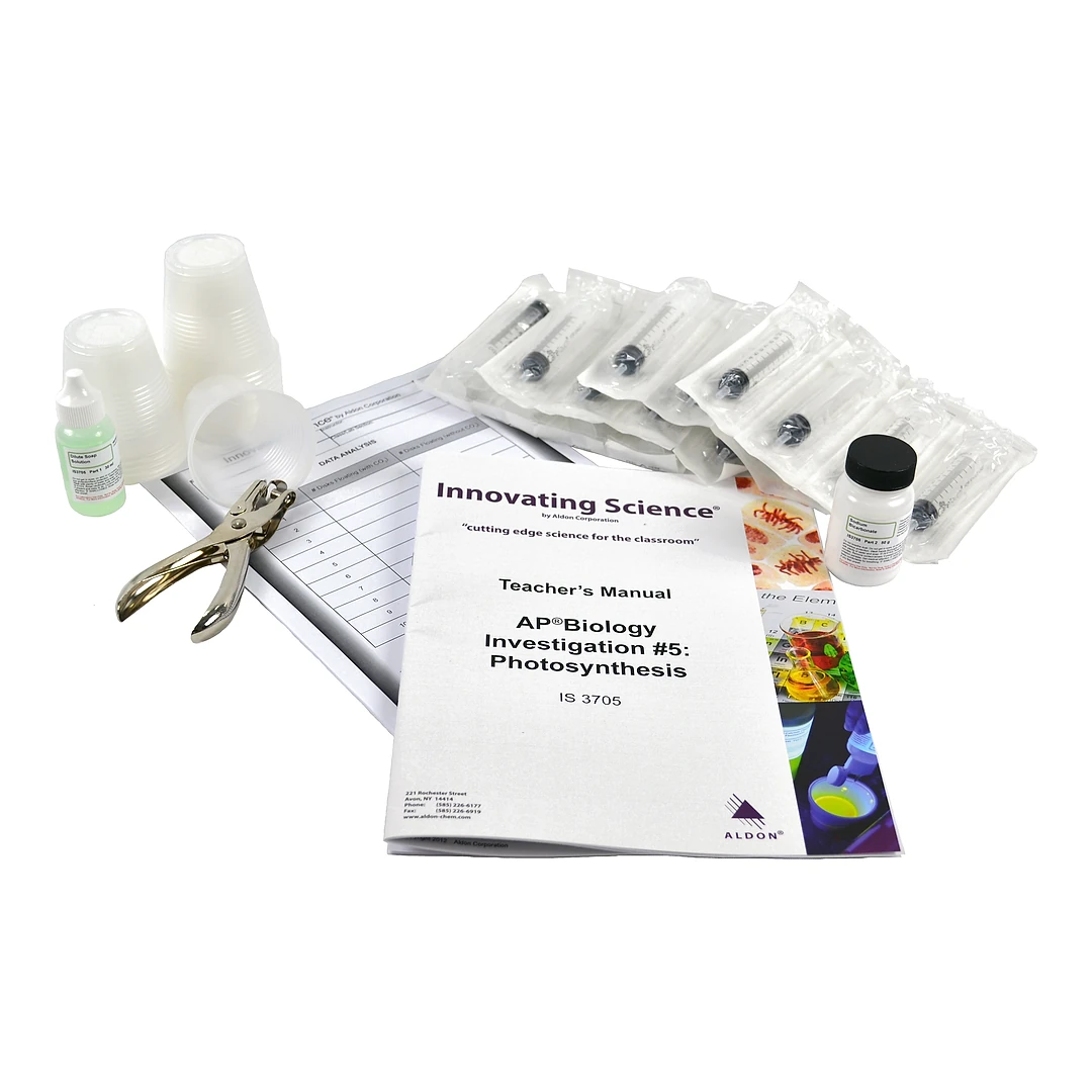 Kit de Investigación de Biología AP de Aldon # 5: Fotosíntesis