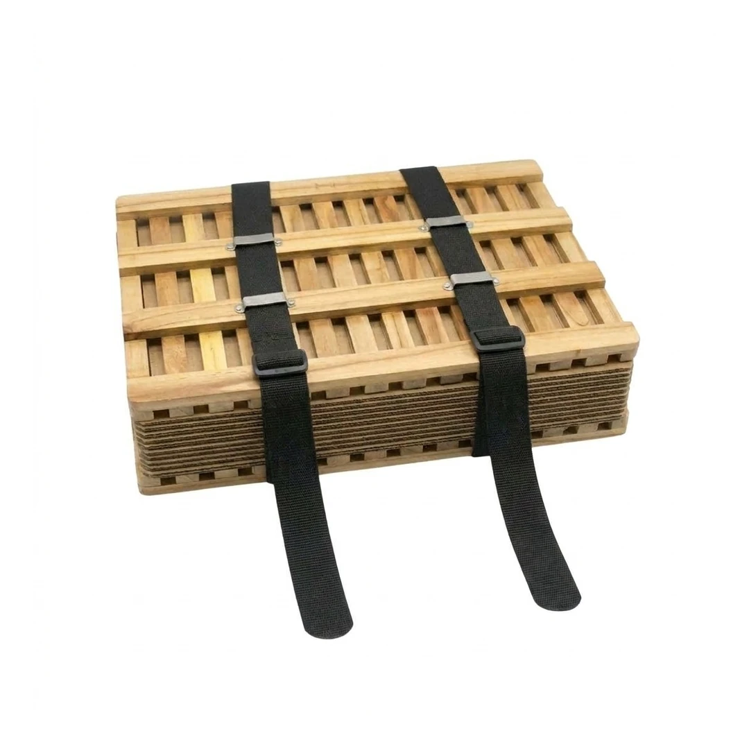 Prensa Botánica para Herbario con 2 Correas de Hebilla (12×18″)